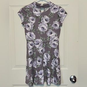 Children’s Place girls purple floral dress